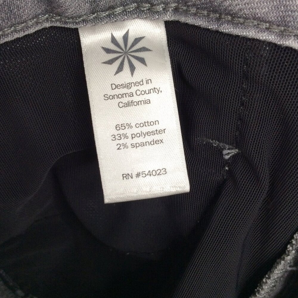 Athleta Women's Sculptek Skinny Jeans Size 4 Stretch Gray - Picture 9 of 9